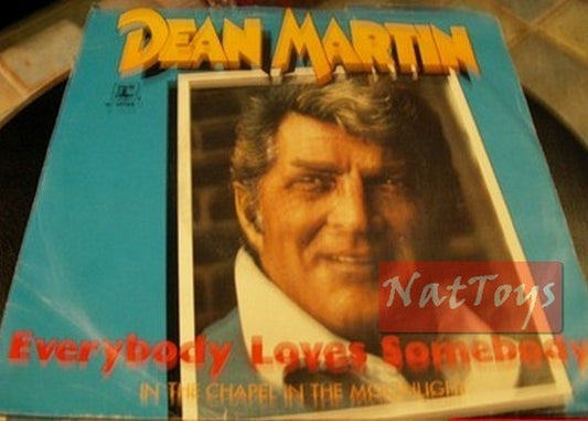 7" 45 RPM Dean Martin TOUT LE MONDE AIME QUELQU'UN/DANS LA CHAPELLE AU CLAIR DE LUNE