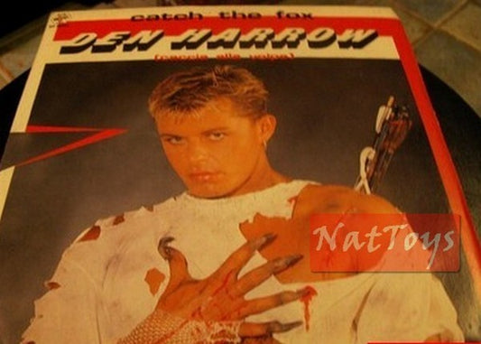7" 45 RPM Den Harrow ATTRAPER LE RENARD/CATCH INSTRUMENTAL (1986, BR 50363) - NM/NM