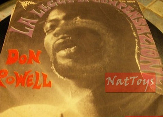 7" 45 SPIN Don Powell LA LOI DE COMPENSATION/LA FIN 1969 - VG/EX