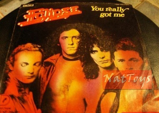 7" 45 GIRI Eclipse YOU REALLY GOT ME/BORN TO BE WILD (Italy 1978) - NM/NM
