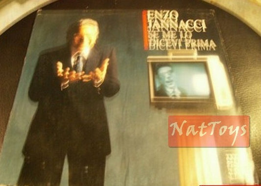 7" 45 GIRI Enzo Jannacci SE ME LO DICEVI PRIMA/VITA E BOTTONI NM/NM Sanremo 1989