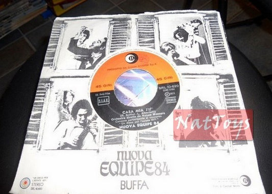 7" 45 GIRI Equipe 84 (Nuova) CASA MIA/BUFFA (Italy 1971 RICORDI SRL 10.620) EX