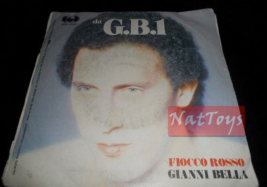 7" 45 GIRI Gianni Bella IL PATTO/FIOCCO ROSSO (Italy 1983, CGD 10467) - VG/VG