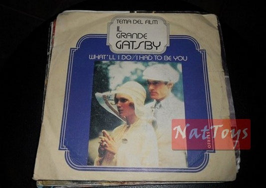 7" 45 GIRI Gil Ventura WHAT'LL I DO/I HAD TO BE YOU 1974 VG/VG colonna sonora