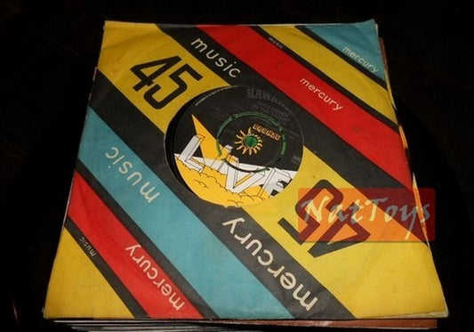 7" 45 GIRI Hawkwind SHOT DOWN IN THE NIGHT/URBAN GUERILLA (U.K. 1980) - EX/NM