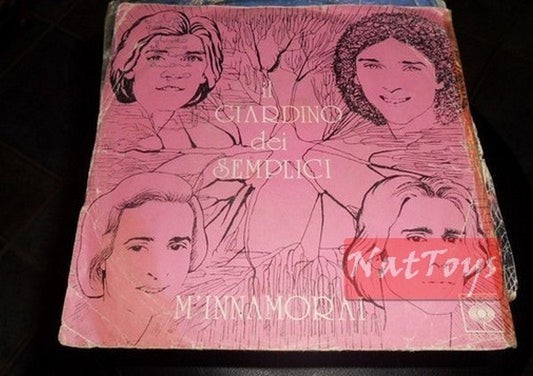 7" 45 GIRI Il Giardino dei Semplici M'INNAMORAI/UNA STORIA (Italy 1975) - VG/VG