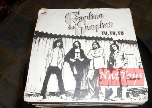 7" 45 GIRI Il Giardino dei Semplici TU, TU, TU/TIRA A CAMPA' (Italy 1979) - VG/VG