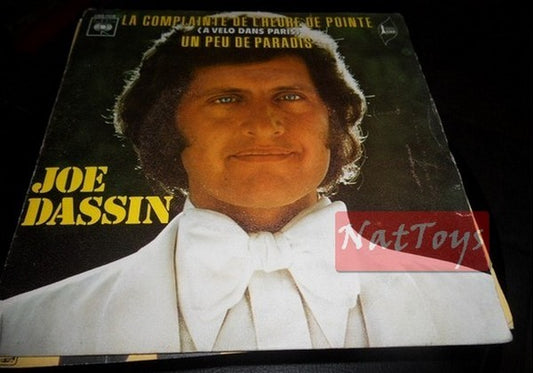 7" 45 GIRI Joe Dassin LA COMPLAINTE DE L'HEURE DE POINTE/UN PEU DE PARADIS 1972