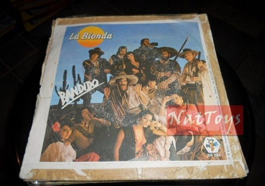 7" 45 RPM La Bionda BANDIDO/WELCOME HOME (Italy 1979 BABY RECORDS BR 084) VG/VG