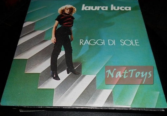 7" 45 LAPS Laura Luca RAGGI DI SOLE/D'ORO E D'ARGENTO (Italy 1982) - NM/NM