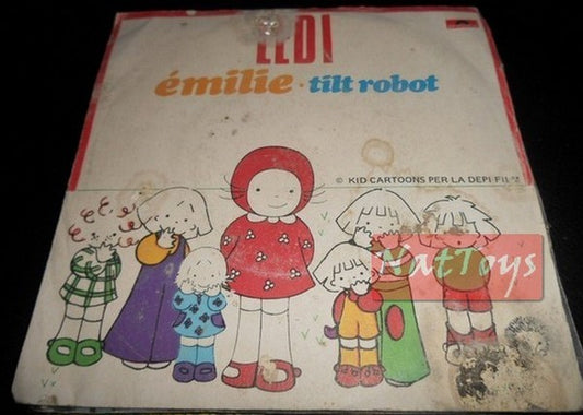 7" 45 RPM Ledi EMILIE/TILT ROBOT (Italy 1980, POLYDOR) - G/VG soundtrack