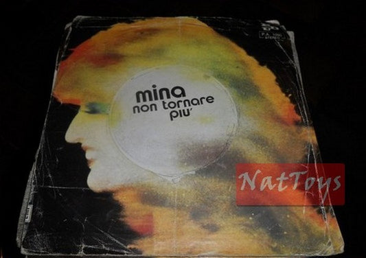 7" 45 GIRI Mina E POI/NON TORNARE PIU' (Italy 1973, PDU P.A. 1090) - G/VG