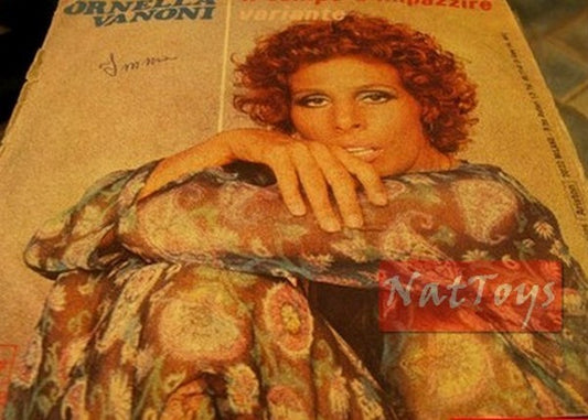 7" 45 Tours Ornella Vanoni IL TEMPO D'IMPAZZIRE/VARIANTE (Italie 1971) - VG/VG