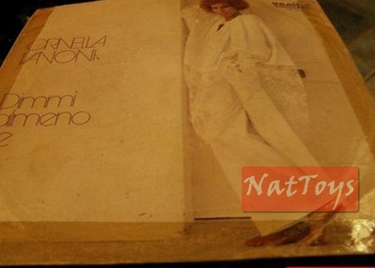 7" 45 RPM Ornella Vanoni PIU'/DITES-MOI AU MOINS SI (Italie 1976, VANILLE VO 008) VG/VG