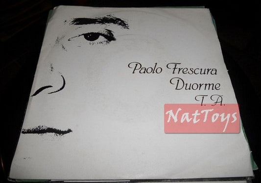 7" 45 tours Paolo Frescura DUORME/TA (Italie 1979, CGD ARG 13002) - NM/NM