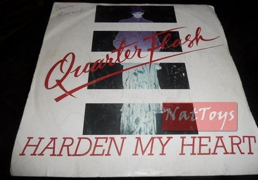 7" 45 GIRI Quarterflash HARDEN IN MY HEART/DON'T BE LONELY 1981 - VG/VG