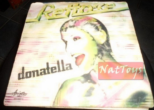 7" 45 GIRI Rettore DONATELLA/CLAMOROSO (Italy 1981, ARISTON AR/00913) - VG/VG