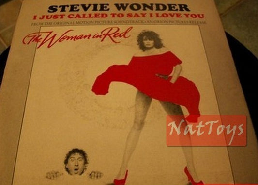 7" 45 tours Stevie Wonder Je viens d'appeler pour dire que je t'aime (1984, TMNP 5010) EX/EX