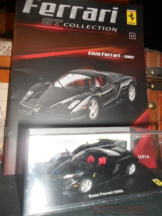 EDICOLA Ferrari New GT Collection Enzo Ferrari 2002 Modellino +fas.22 Model DIECAST 1:43