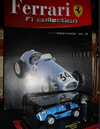 EDICOLA Ferrari F1 625 1954 Manzon MODELLINO Die Cast 1:43 + fascicolo Fabbri Compatibile con