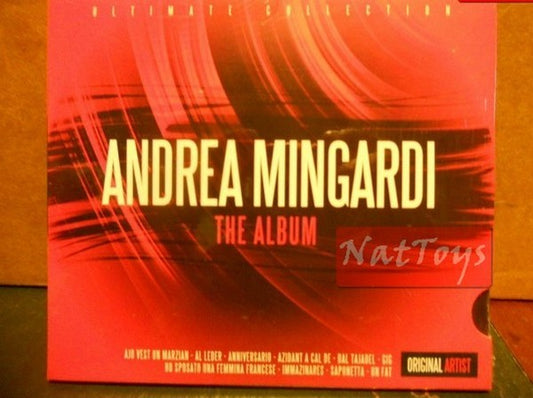 ANDREA MINGARDI L'ALBUM Nouveau CD Audio Original Nouveau