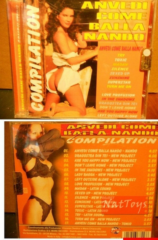ANVEDI AS NANDO DANCES COMPILATION Original Used Audio CD