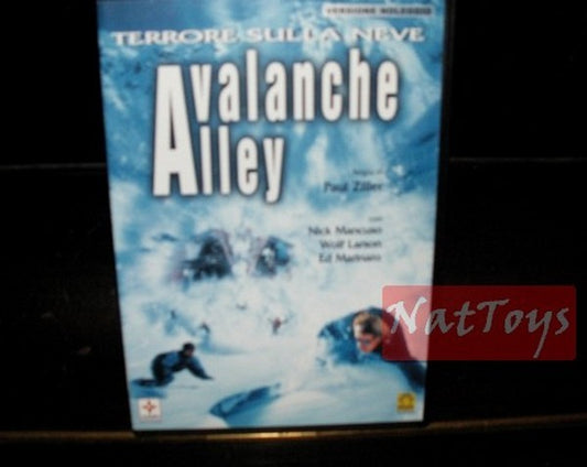 AVALANCHE ALLEY TERROR IN THE SNOW Film DVD Original Video