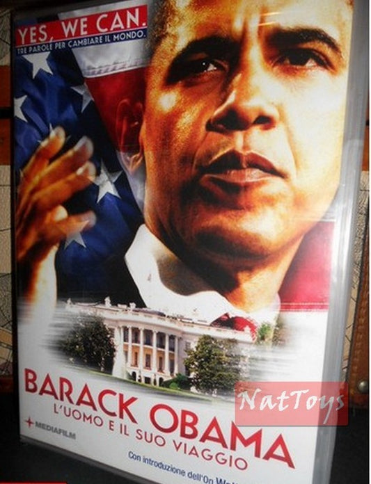 BARACK OBAMA THE MAN AND HIS JOURNEY New Film Original DVD New Sealed