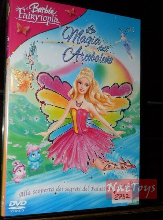 BARBIE FAIRYTOPIA THE MAGIC OF THE RAINBOW Cartoon Film DVD Original Video