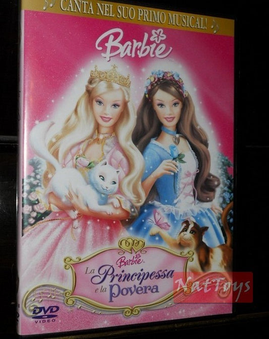 BARBIE THE PRINCESS AND THE POOR Animation Film DVD Original Video