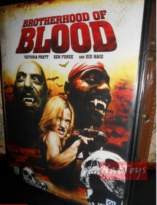 BROTHERHOOD OF BLOOD Film New Original DVD New Sealed