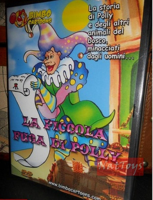 CHILDREN'S CARTOON POLLY'S LITTLE ESCAPE Film New Original DVD New Sealed
