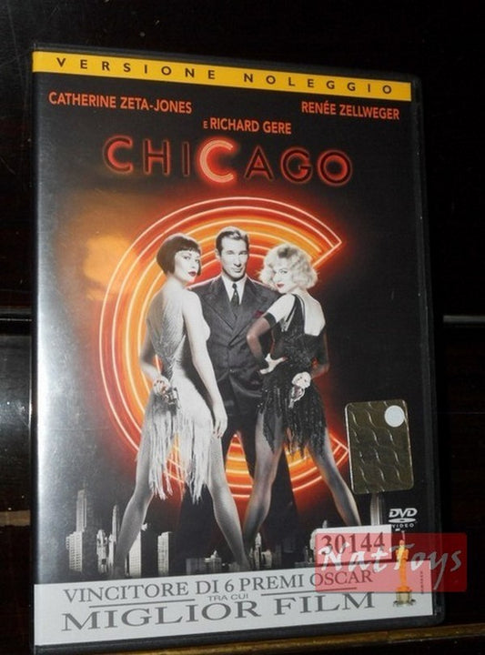 CHICAGO Richard Gere R. Zellweger Catherine Zeta-Jones Film DVD Originale Video