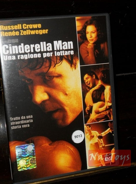 CINDERELLA MAN Russell Crowe Rene' Zellweger Film DVD Originale Video