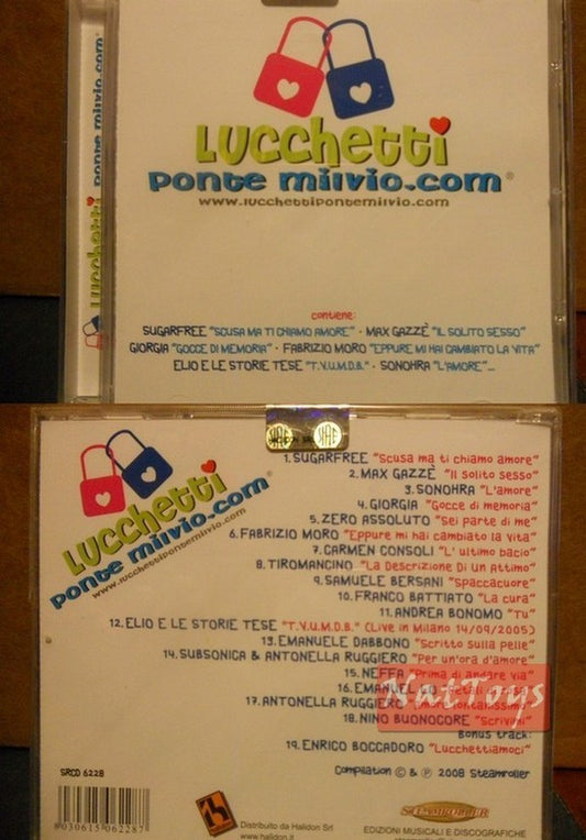 COMPILATION DE CADENAS DE PONT MILVIO.COM Nouveau CD Audio Original Nouveau