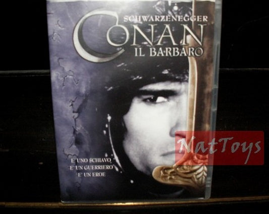 CONAN IL BARBARO con Arnold Schwarzenegger Film DVD Originale Video