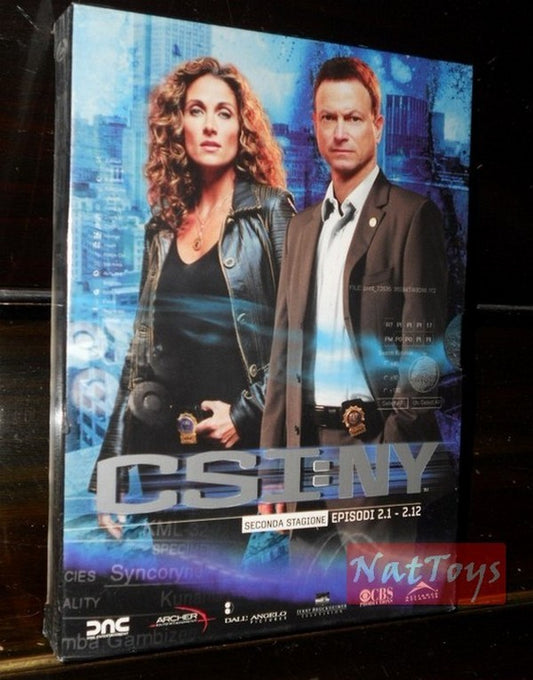 CSI : NY NEW YORK 2 SECONDA STAGIONE COMPLETA EP. 1-24 Film DVD Nuovo Originale