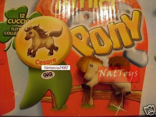 PUPPIES LOOKING FOR FRIENDS NEW SERIES PONY CESARE 1 Figures