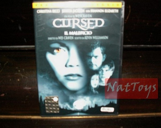 CURSED IL MALEFICIO di Wes Craven Film DVD Originale Video