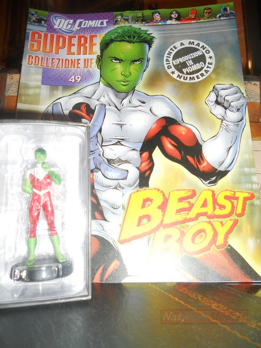 DC Comics Superheroes Beast Boy Eaglemoss Figure Statue Collection +fas