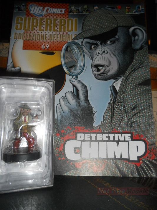 DC Comics Superheroes Detective Chimp Eaglemoss Figure Statue Collection +fas