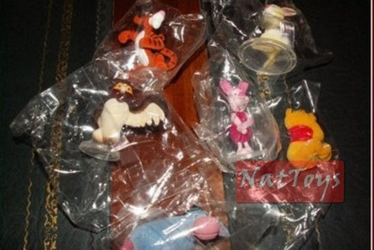 Disney Micro World WINNIE THE POOH LOT B 6 3D figures