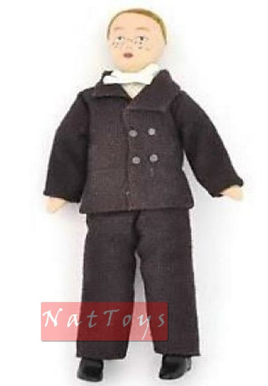 Dolls House Boy cm 8h Del Prado Porcelain Dolls House