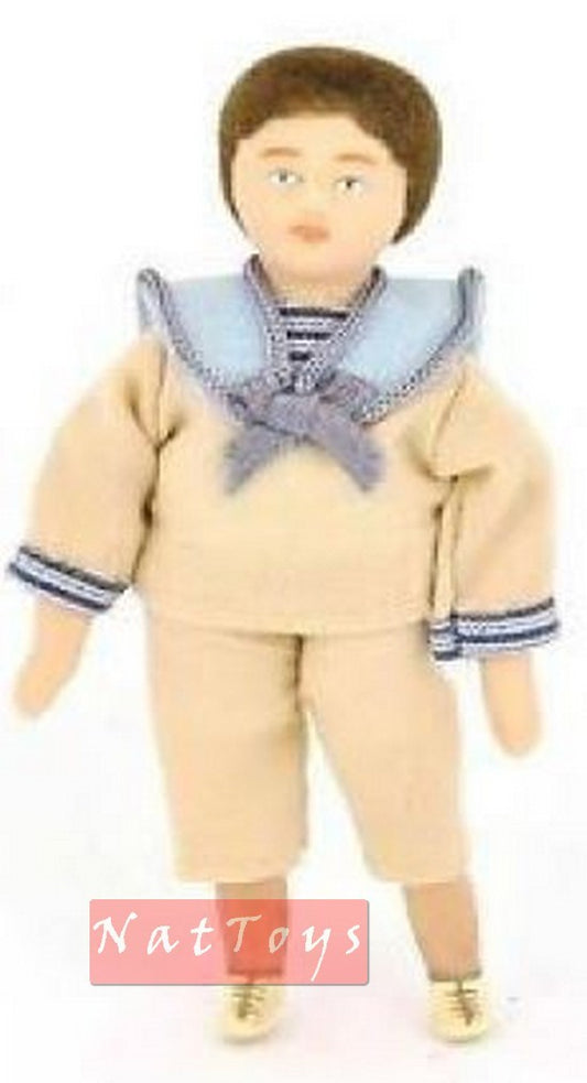 Dolls House Boy d cm 8h Porcelain Dolls House Del Prado