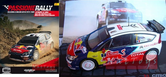 Editoria Modellino Citroen C4 WRC Portogallo 2010 Ogier  DIE CAST 1:43 Ixo Passione Rally +fas