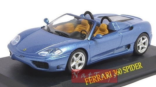 EDITORIA Modellino Ferrari Fabbri Collection 360 Spider DIE CAST  1:43