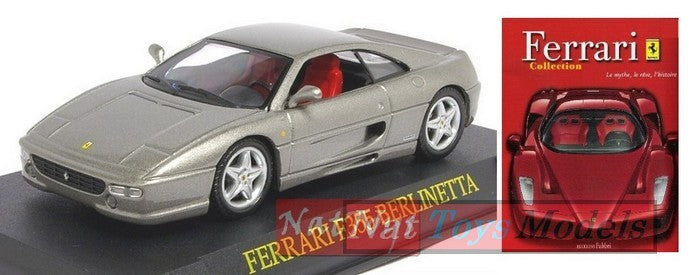 EDITORIA Modellino Ferrari Fabbri Collection F355 Berlinetta DIE CAST  1:43 +fas.25