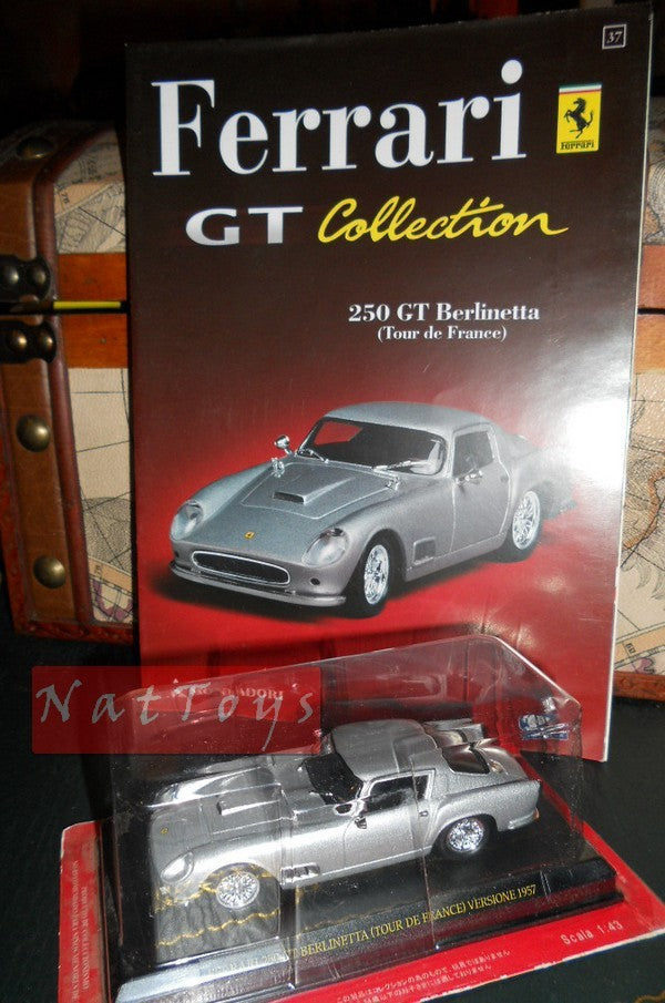 EDITORIA Modellino Ferrari GT Collection 250 Berlinetta TDF Tour de France 1957 +fas.37  1:43