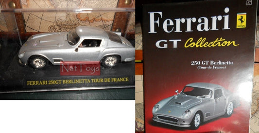 EDITORIA Modellino Ferrari GT Collection 250GT Berlinetta Tour de France DIE CAST +BOX +fas.37 1:43