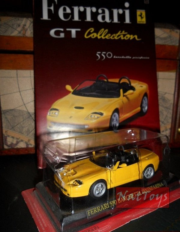 ÉDITION Modèle Ferrari GT Collection F550 Barchetta Pininfarina DIE CAST 1:43 +fas.25